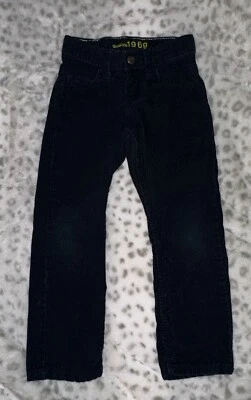Pantalones de pana Gap Boys talla 5 pierna recta azul marino Foto 1 de 4
