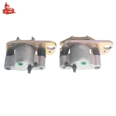 Front Brake Calipers W/Pads For Polaris Trail Blazer 250 400 Trail Boss 325 330 - Image 1 of 4