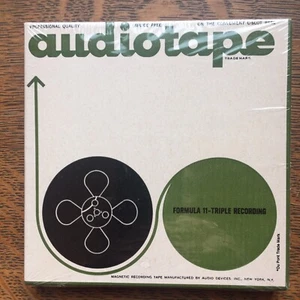 Audio Devices Audiotape Formula 11 1800 ft 1/2 mil Mylar Recording Tape Sealed - Picture 1 of 2