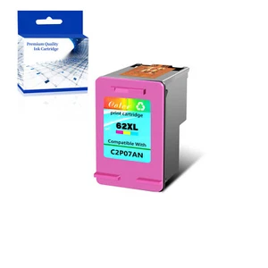 Ink Cartridge Colour 62XL for HP Officejet 5740 5742 5744 5746 8040 8045 200 250 - Zdjęcie 1 z 6
