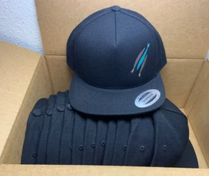Wholesale The Chosen Merch Three Fish Snapback Hat, Black (Lot of 14) - Picture 1 of 9