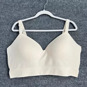Truekind Wireless Shaping Bra Womens 3XL Cream Adjustable Convertible Moled Cups - Picture 1 of 8