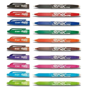 Pilot Frixion Tintenroller Kugelschreiber Set 10 Stück alle Farben 0,7 mm Spitze - Bild 1 von 9