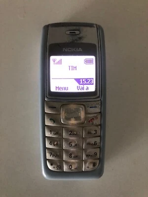 Telefono Cellulare Vintage Nokia 1112 Type RH-93 - Funzionante - Senza Batteria - Immagine 1 di 4