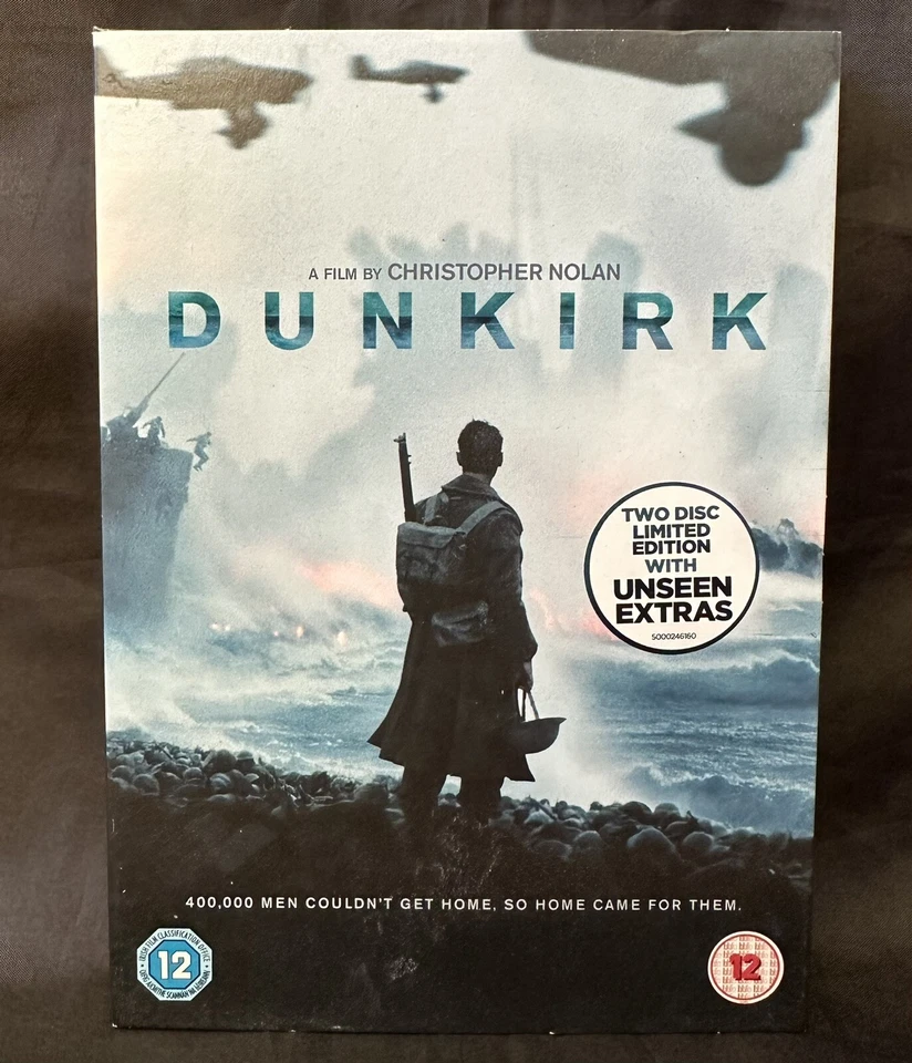 BRAND NEW SEALED DUNKIRK 2 DISC LIMITED EDITION slipcover DVD - Image 1 of 1