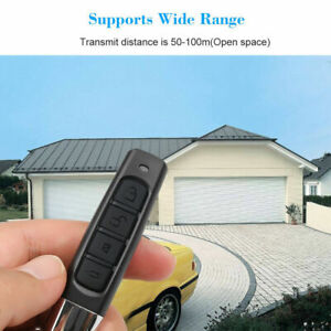 Button Remote Control 433MHZ Cloning Universal Replacement Garage Door Car Gate