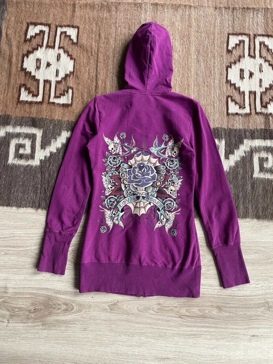 Ed Hardy Purple Hoodies for Women for sale | eBay