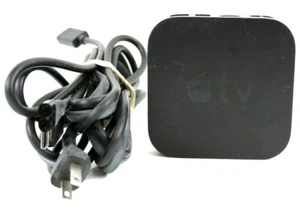 Apple TV Digital Media Streamer A1469 3rd Gen w/Power Cable & HDMI Cable Working - Picture 1 of 12