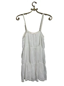 Victoria's Secret Angels White Babydoll Gown Size Med. Ruffles - Picture 1 of 3