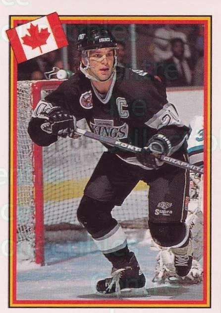 1993 Swedish Semic World Championship Stickers #204 Luc Robitaille - Image 1 of 1