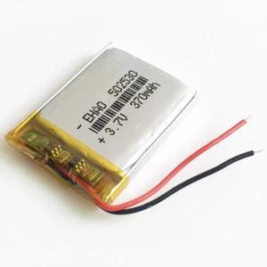 370mAh 3.7V Batería Lipo Recargable 502530 Para MP3 DVD RELOJ INTELIGENTE bluetooth - Imagen 1 de 5