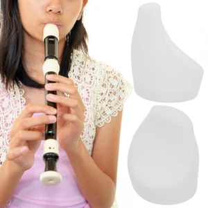 2 Piezas Grabadora Boca Clarinete Accesorio Boquilla Protector de Repuesto - Imagen 1 de 12