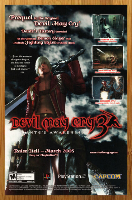  Da Bang Dmc Devil May Cry 5 Kat Vergil Sword Guns Spray 20X30  Inch Poster Print: Posters & Prints