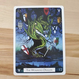 THE WOUNDED DRAGON - #12- Imperial Dragon Oracle- Single Card - Picture 1 of 3