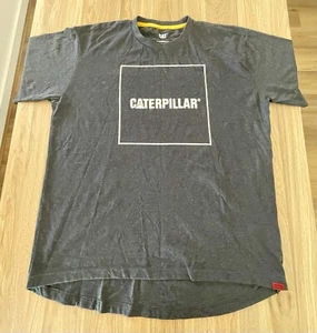 Caterpillar CAT T-Shirt Men’s Size 2XL Dark Grey Cotton Blend GUC - Bild 1 von 11