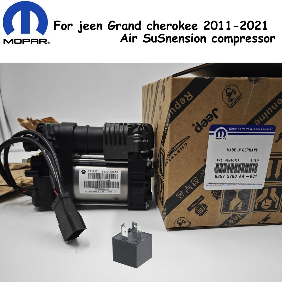 For Jeep Grand Cherokee 2011-2021 Air Suspension Compressor Foto 1 de 4