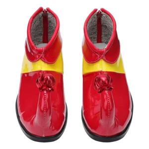 Scarpe Da Corno Magiche Uomo Bambino Grandi Clown Accessori Per Costumi - Foto 1 di 12