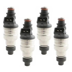 4X 650CC Fuel Injectors For MITSUBISHI Eclipse EVO 4 5 6 7 8 9 FC3S 4G63T 4AGE - Picture 1 of 8