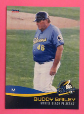2023 Choice, Myrtle Beach Pelicans, Manager - BUDDY BAILEY