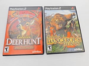 Cabela's Deer Hunt: 2004 Season + Dangerous Hunts (Sony PlayStation 2, 2003) CIB - Picture 1 of 4