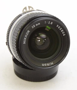 Nikon Nikkor AI-S 28mm f2.8 Lens A-IS Clean Used Excellent Condition - Bild 1 von 13