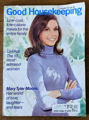 1971 Good Housekeeping Mary Tyler Moore GH Poll Joyce Brothers Fashion Beauty  - Image 1 of 4