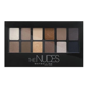 Maybelline New York Eyeshadow Palette, The Nudes Palette-12 Farben - Bild 1 von 2