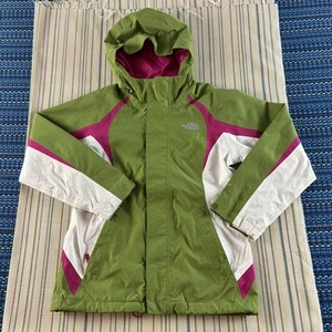 North Face Jacket Girls Medium 10/12 HyVent Hooded Outdoors Coat Youth Kids - Picture 1 of 13