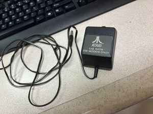 ATARI 830 MODEM POWER SUPPLY ADAPTER 901017 400/800/810/820/822/835/825/850 - Picture 1 of 3