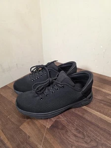 Zeba Men’s Black Fabric Slip-In Comfort Sneakers Z20M10X, Size 10 Regular  - Picture 1 of 11