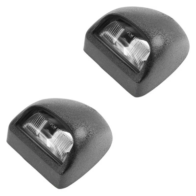 Juego de 2 pares de luces de matrícula negras texturizadas diestras y diestras OEM para Chevy GMC Foto 1 de 4