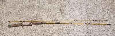 Wright & McGill Eagle Claw Trailmaster Spincast Fishing Rod 6.5' 2 Piece - Image 1 of 4