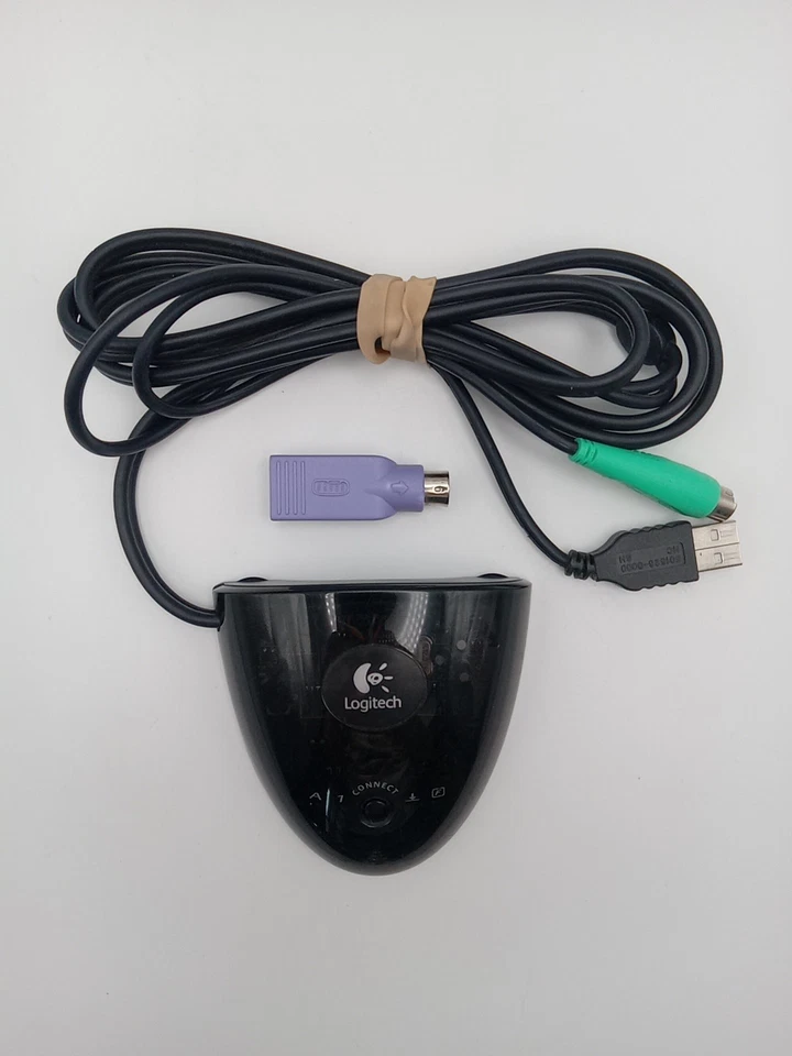 Logitech Cordless Mouse & Keyboard Receiver C-B17-Dual 830680-0000 - Image 1 of 4