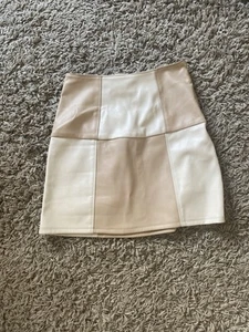 Hollister Faux Leather Mini Skirt XS - Picture 1 of 2