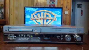 AIWA SONY COMBO VHS DVD 6 TESTINE HI-FI STEREO DOLBY SURROUND REVISIONATO  - Foto 1 di 22