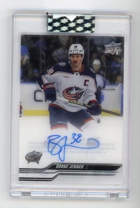 2023-24 UPPER DECK CLEAR CUT BOONE JENNER CC-BJ BASE AUTOGRAPH AUTO COLUMBUS - Picture 1 of 1