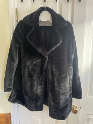 Chaqueta de peluche negra grande Coffee Shop Foto 1 de 4