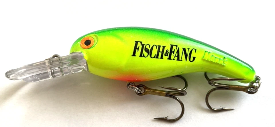 Mann´s Acc Trac 79 Fish&Fang Wobbler, Crankbait, Kunstköder, 7,5cm, Floating - Bild 1 von 3