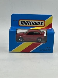 Matchbox MB 48 Vauxhall Astra GTE/ Opel Kadett GSi Sealed Unpunched Box Red 1-75 - Picture 1 of 8