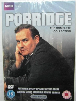BBC Porridge Complete Collection DVD Boxset - TV Series 1-3 & Xmas Specials NEW - Image 1 of 2
