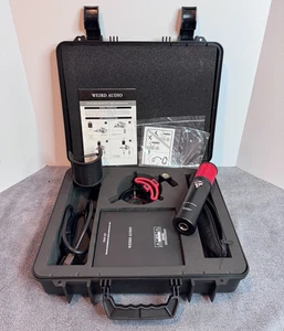 Weird Audio Little Red Monster Microphone TWP 157 with Case and Shock Mount - Picture 1 of 17