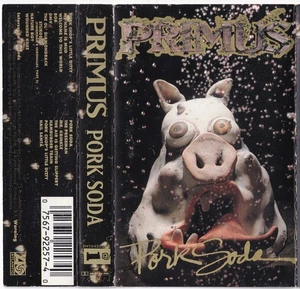 Primus Pork Soda Cassette Tape 1993 1st US Edition SR 7 92257-4 - Picture 1 of 11