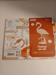 [NEW] Robotime Rowood Series - Flamingo - 22 Pieces - JP269 - Picture 1 of 7