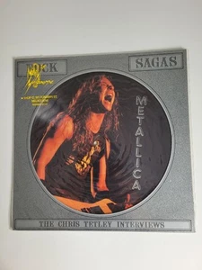 Metallica Chris Tetley Rock Sagas Interview Picture Disc In Ex Condition - Picture 1 of 3