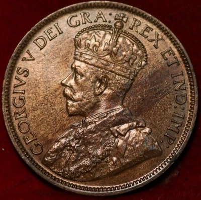 Uncirculated 1916 Canada One Cent Foreign Coin - Image 1 of 2