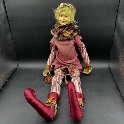 Antiga Coleção Wayne Kleski Katherines ZELDA 27" Fada da Floresta de Natal 2002 - Imagem 1 de 4