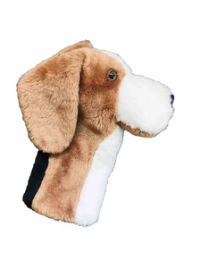 Daphne's Beagle Hound Hund Plüsch Golfschläger Driver Kopfbedeckung Vintage Anfang 2000er - Bild 1 von 1