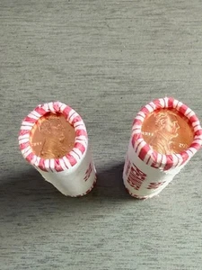 2 Rolls:  2025 D Lincoln Penny  Uncirculated  From Boxes - Picture 1 of 1