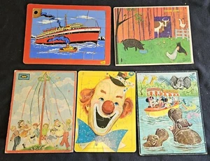 Vtg Zigsaw Puzzles 1940-50's Judy Jaymar Artcraft Watkins Whitman Childs - Picture 1 of 17