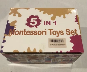 5 In 1 Baby Toy 6-12 Months Montessori Toys Set - Picture 1 of 5